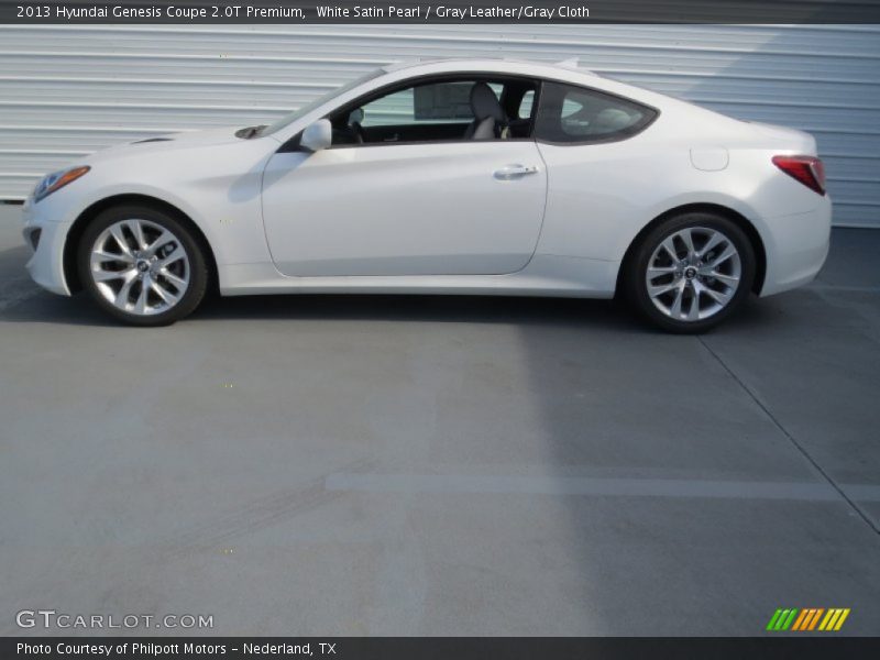  2013 Genesis Coupe 2.0T Premium White Satin Pearl