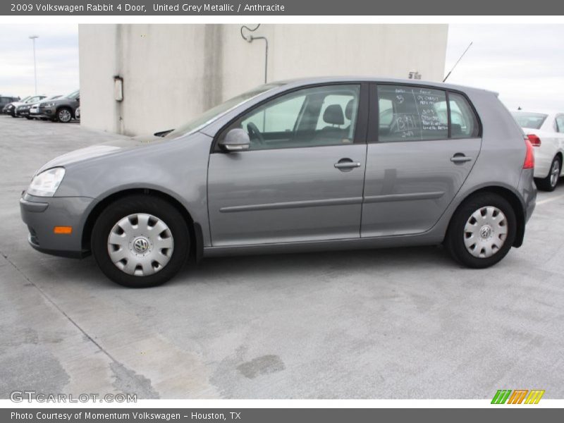 United Grey Metallic / Anthracite 2009 Volkswagen Rabbit 4 Door