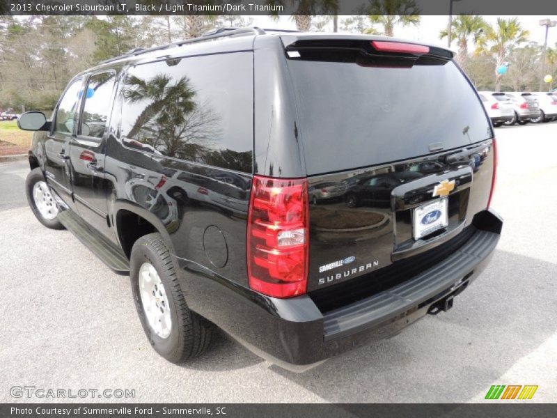 Black / Light Titanium/Dark Titanium 2013 Chevrolet Suburban LT