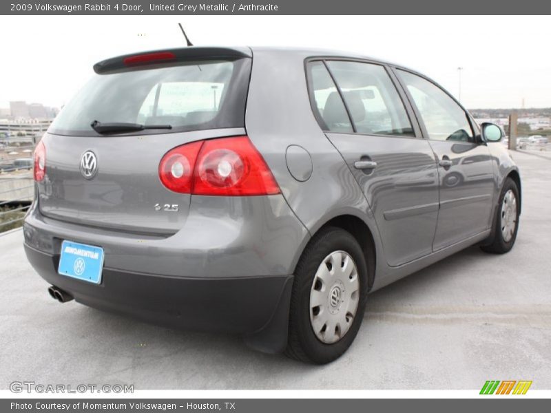 United Grey Metallic / Anthracite 2009 Volkswagen Rabbit 4 Door