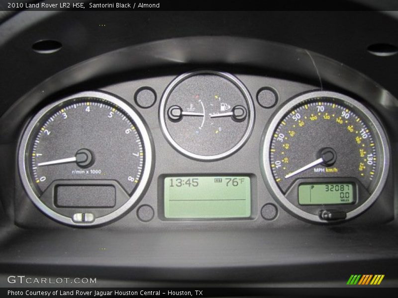  2010 LR2 HSE HSE Gauges