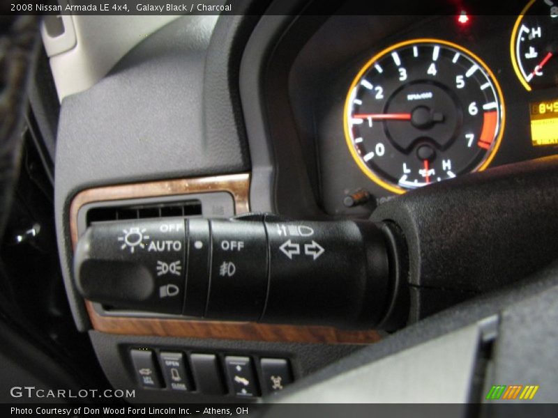 Galaxy Black / Charcoal 2008 Nissan Armada LE 4x4