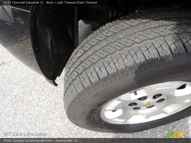 Black / Light Titanium/Dark Titanium 2013 Chevrolet Suburban LT