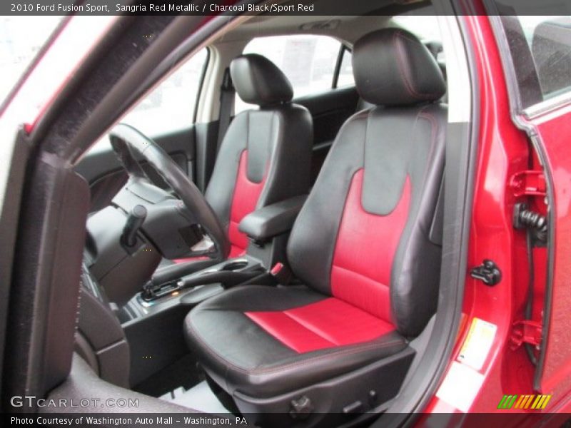 Front Seat of 2010 Fusion Sport
