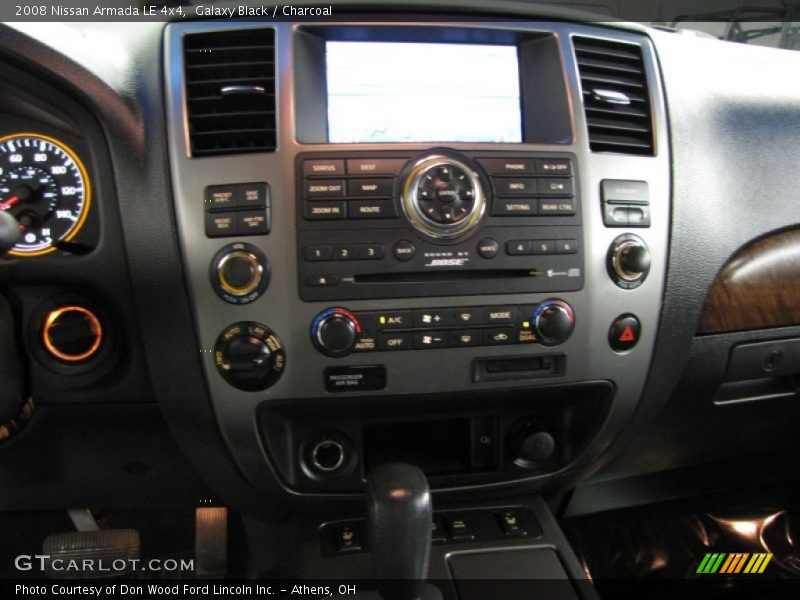 Galaxy Black / Charcoal 2008 Nissan Armada LE 4x4