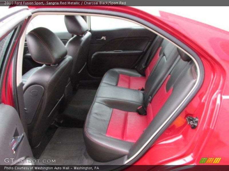 Rear Seat of 2010 Fusion Sport