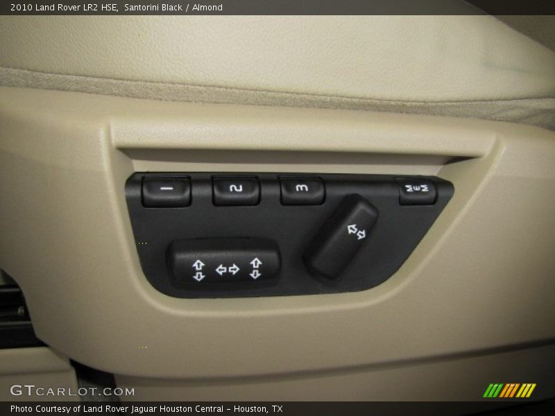 Controls of 2010 LR2 HSE