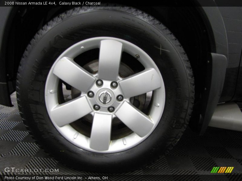 Galaxy Black / Charcoal 2008 Nissan Armada LE 4x4