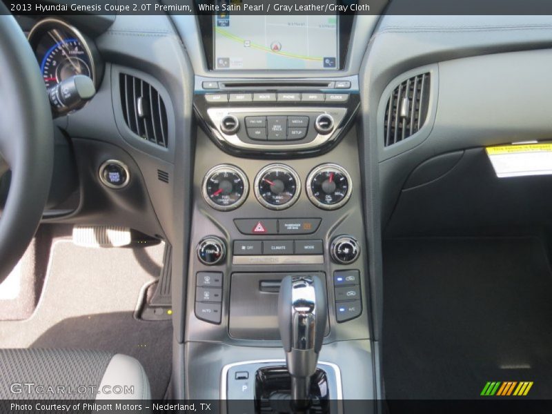 Controls of 2013 Genesis Coupe 2.0T Premium