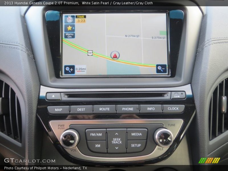 Navigation of 2013 Genesis Coupe 2.0T Premium