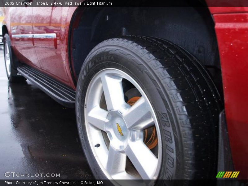 Red Jewel / Light Titanium 2009 Chevrolet Tahoe LTZ 4x4