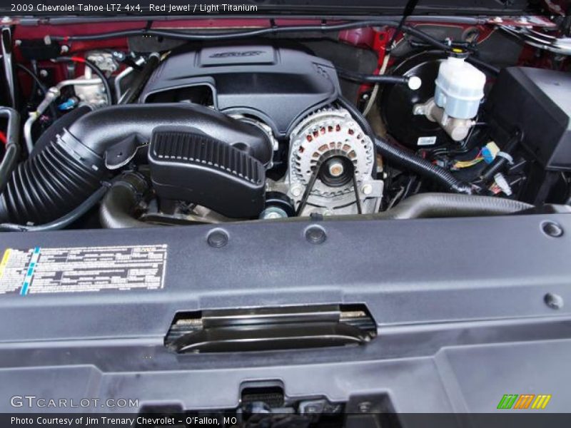 Red Jewel / Light Titanium 2009 Chevrolet Tahoe LTZ 4x4