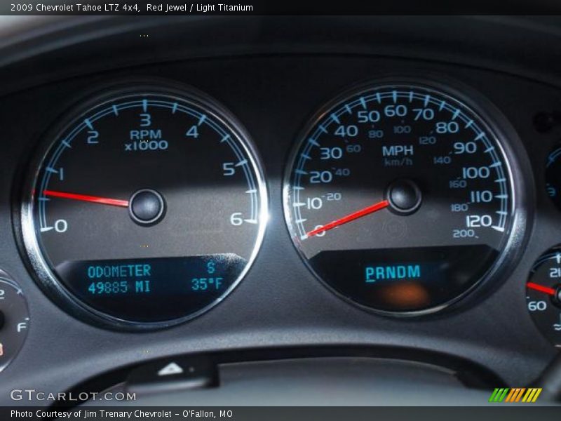 Red Jewel / Light Titanium 2009 Chevrolet Tahoe LTZ 4x4