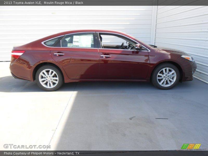 Moulin Rouge Mica / Black 2013 Toyota Avalon XLE