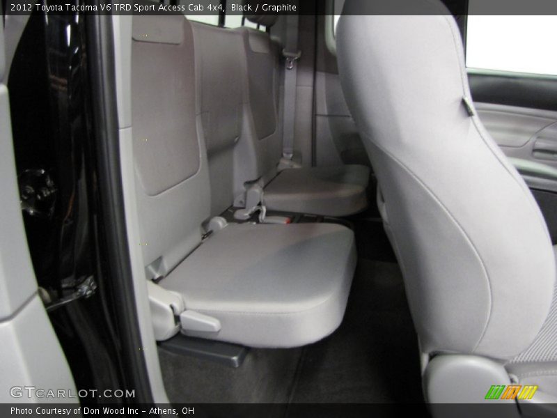 Black / Graphite 2012 Toyota Tacoma V6 TRD Sport Access Cab 4x4