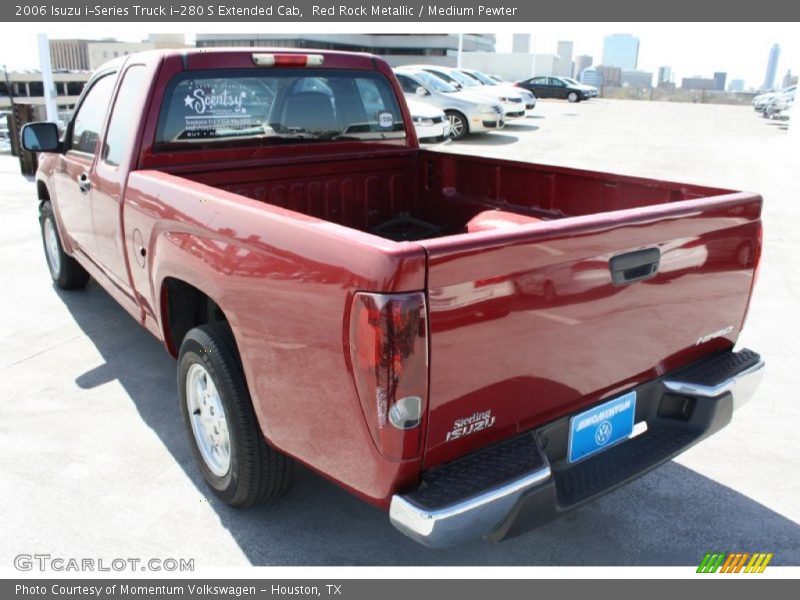 Red Rock Metallic / Medium Pewter 2006 Isuzu i-Series Truck i-280 S Extended Cab
