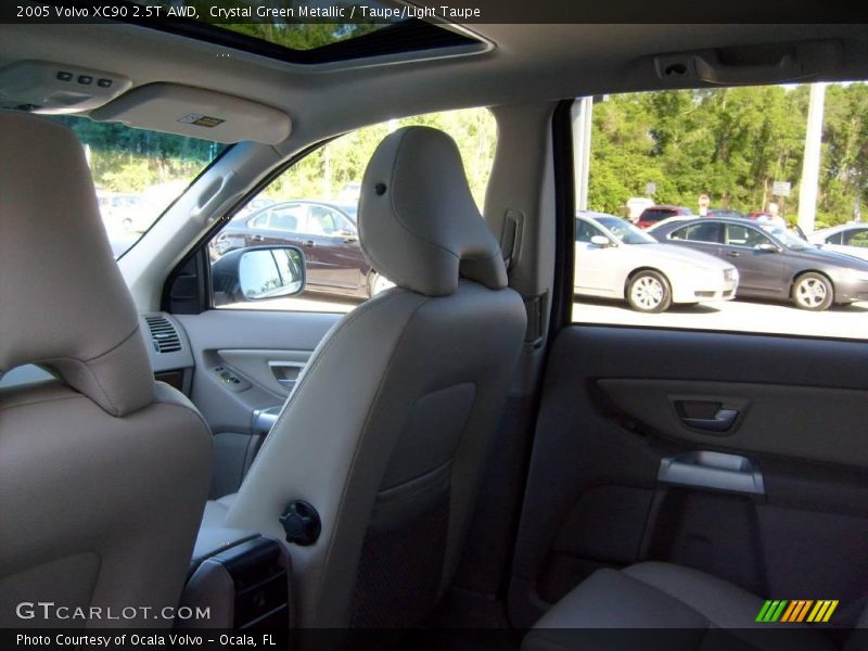 Crystal Green Metallic / Taupe/Light Taupe 2005 Volvo XC90 2.5T AWD