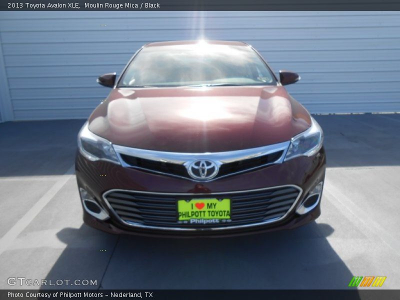 Moulin Rouge Mica / Black 2013 Toyota Avalon XLE