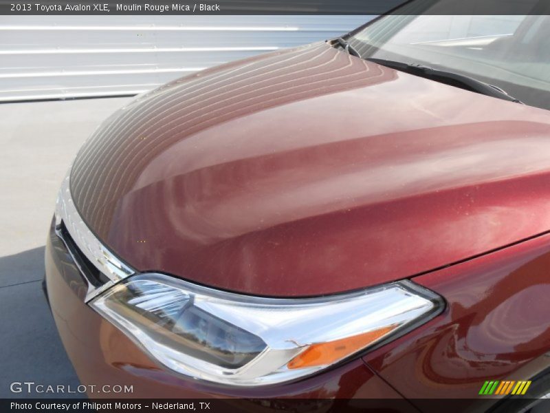 Moulin Rouge Mica / Black 2013 Toyota Avalon XLE