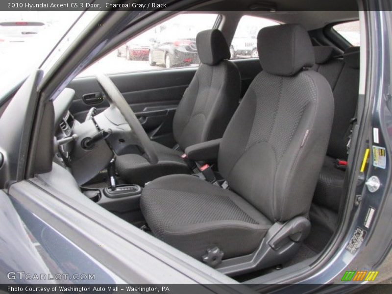 Front Seat of 2010 Accent GS 3 Door