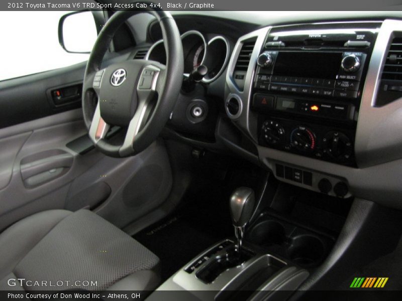 Black / Graphite 2012 Toyota Tacoma V6 TRD Sport Access Cab 4x4