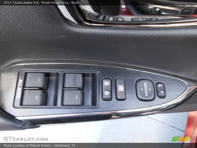 Controls of 2013 Avalon XLE