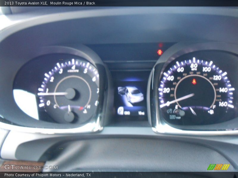 Moulin Rouge Mica / Black 2013 Toyota Avalon XLE