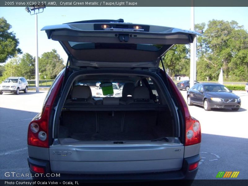 Crystal Green Metallic / Taupe/Light Taupe 2005 Volvo XC90 2.5T AWD