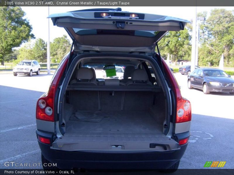 Crystal Green Metallic / Taupe/Light Taupe 2005 Volvo XC90 2.5T AWD