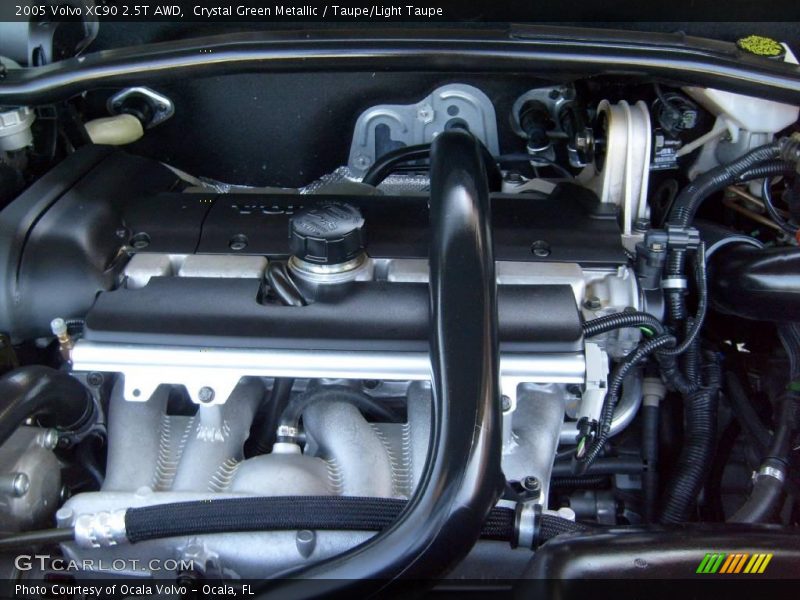 Crystal Green Metallic / Taupe/Light Taupe 2005 Volvo XC90 2.5T AWD