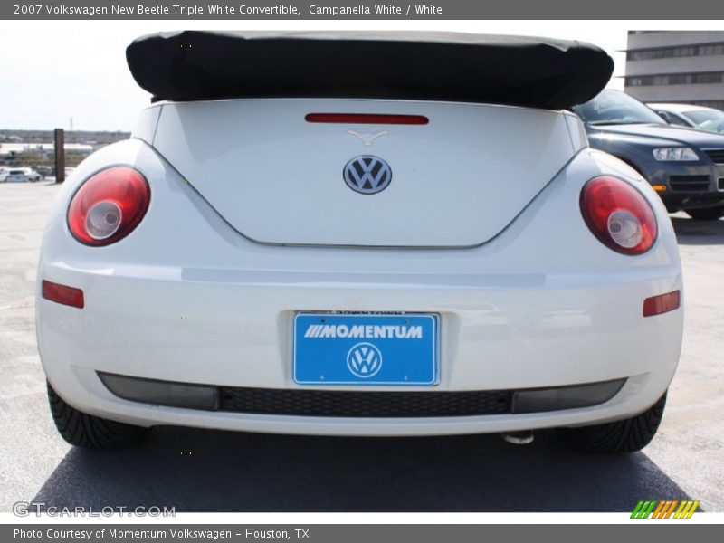 Campanella White / White 2007 Volkswagen New Beetle Triple White Convertible