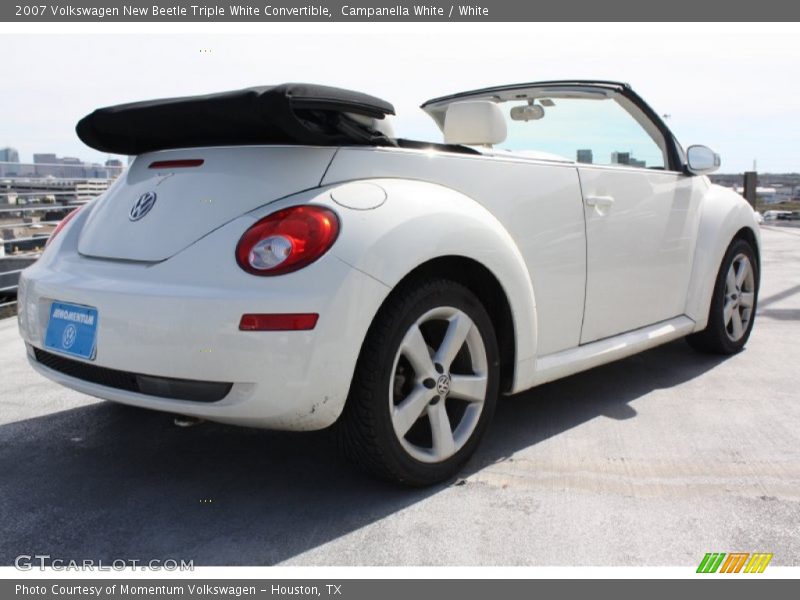 Campanella White / White 2007 Volkswagen New Beetle Triple White Convertible