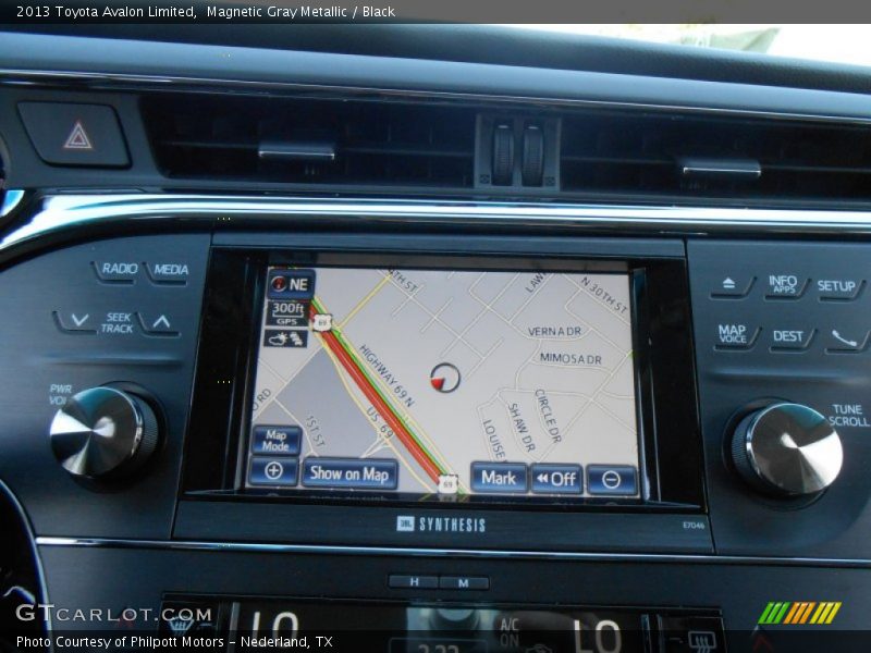 Magnetic Gray Metallic / Black 2013 Toyota Avalon Limited