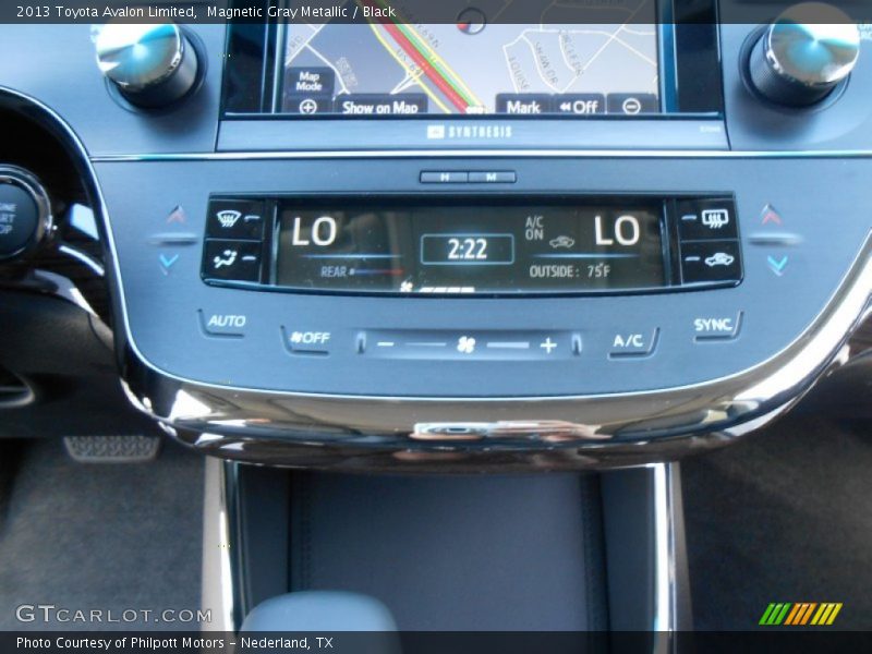 Magnetic Gray Metallic / Black 2013 Toyota Avalon Limited