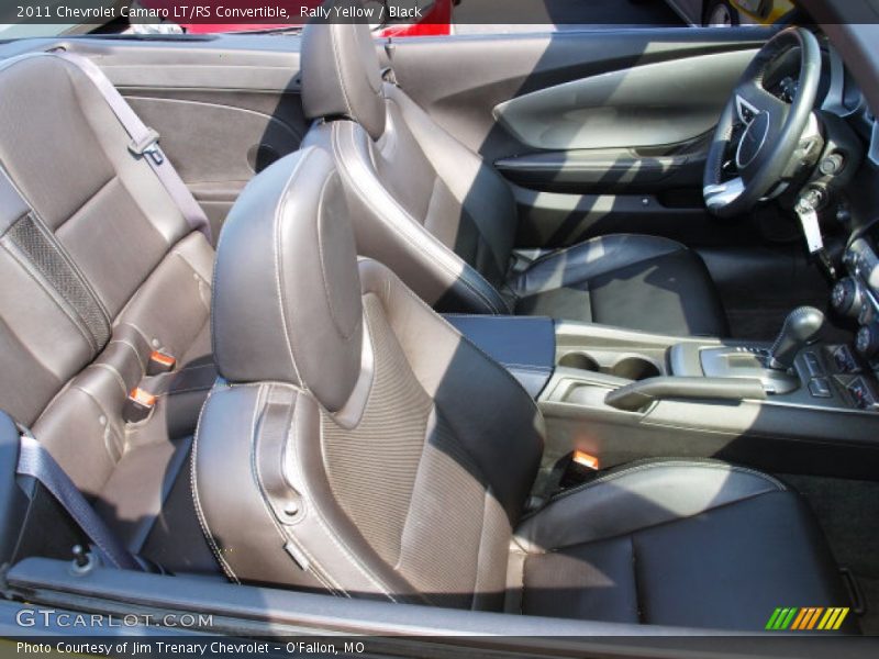 Rally Yellow / Black 2011 Chevrolet Camaro LT/RS Convertible