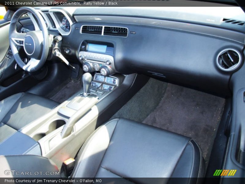 Rally Yellow / Black 2011 Chevrolet Camaro LT/RS Convertible