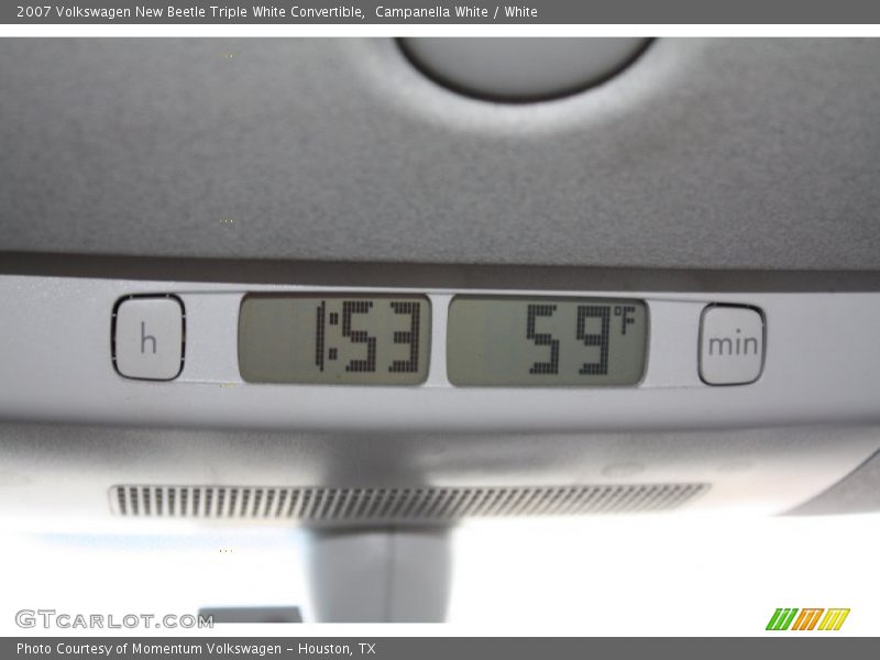 Campanella White / White 2007 Volkswagen New Beetle Triple White Convertible