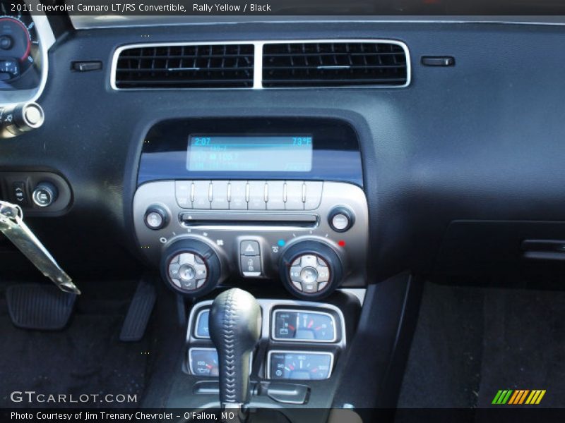 Rally Yellow / Black 2011 Chevrolet Camaro LT/RS Convertible