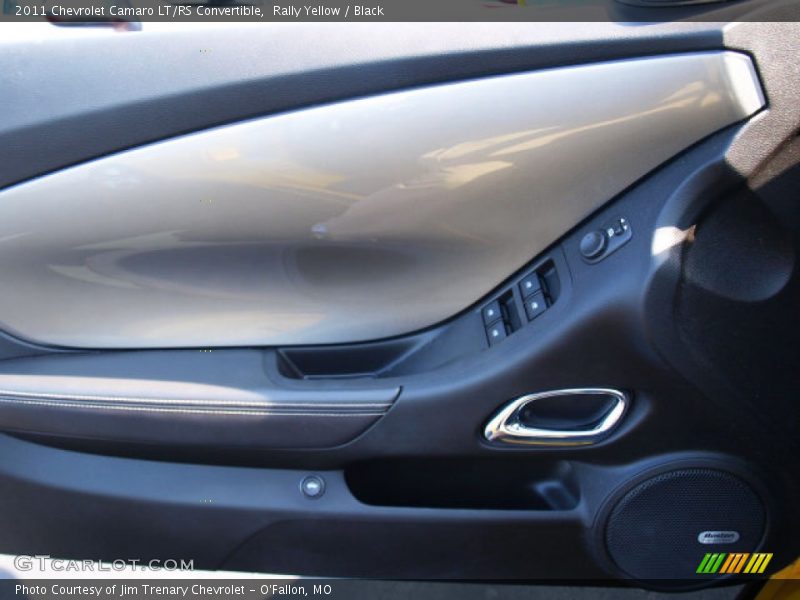 Rally Yellow / Black 2011 Chevrolet Camaro LT/RS Convertible