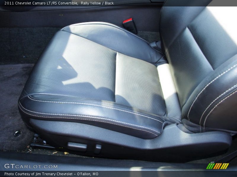 Rally Yellow / Black 2011 Chevrolet Camaro LT/RS Convertible