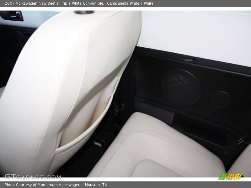 Campanella White / White 2007 Volkswagen New Beetle Triple White Convertible
