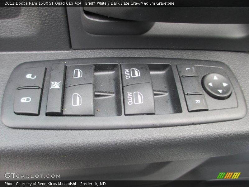 Controls of 2012 Ram 1500 ST Quad Cab 4x4
