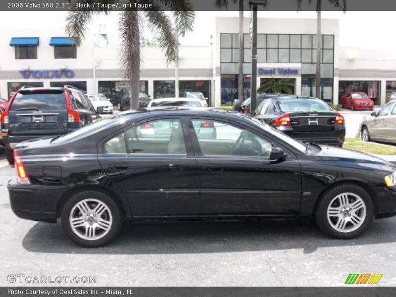 Black / Taupe/Light Taupe 2006 Volvo S60 2.5T