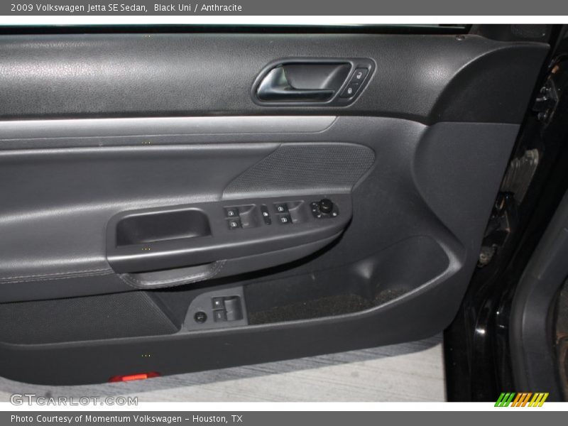 Black Uni / Anthracite 2009 Volkswagen Jetta SE Sedan