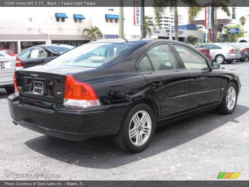 Black / Taupe/Light Taupe 2006 Volvo S60 2.5T