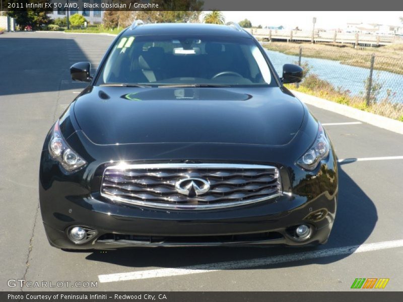 Black Obsidian / Graphite 2011 Infiniti FX 50 AWD