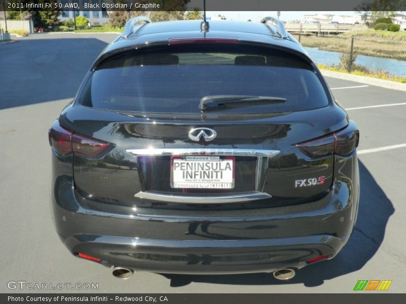 Black Obsidian / Graphite 2011 Infiniti FX 50 AWD