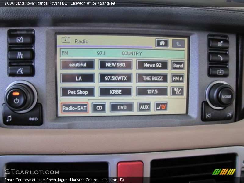 Chawton White / Sand/Jet 2006 Land Rover Range Rover HSE