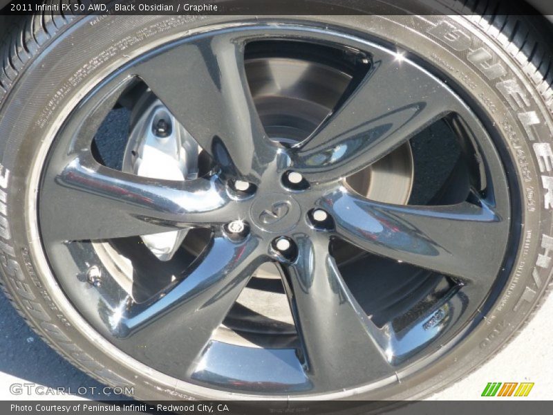 Black Obsidian / Graphite 2011 Infiniti FX 50 AWD