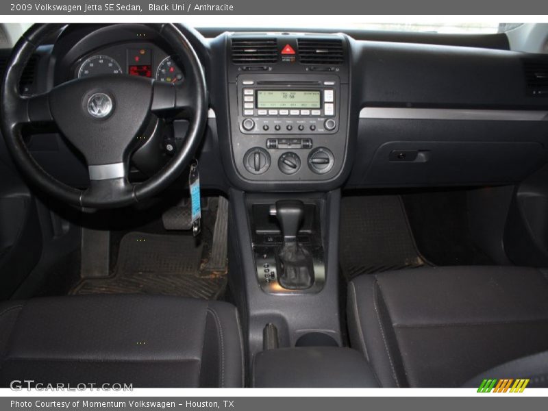 Black Uni / Anthracite 2009 Volkswagen Jetta SE Sedan
